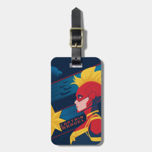 Étiquette À Bagage Avengers Captive Marvel Space Profile Art