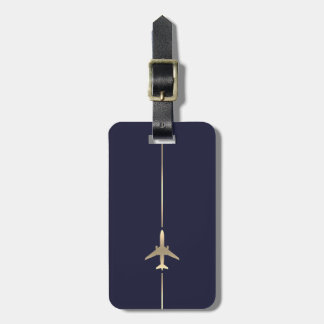 Étiquette À Bagage Aviation minimale