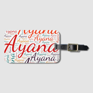 Étiquette À Bagage Ayana