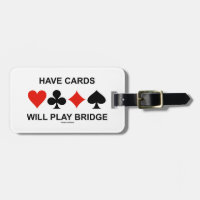 Ayez les cartes jouera au bridge (quatre costumes