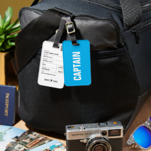 Étiquette À Bagage BAG TAG - Capitaine