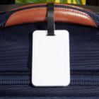BAGAGES personnalisés TAG blanc IMPRIMER 2 CÔTÉS
