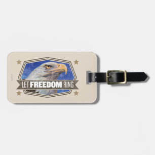 Étiquette À Bagage Bague de liberté Eagle-Let