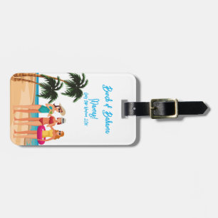 Étiquette À Bagage Bahamas Girls Trip Bachelorette Party Vacances