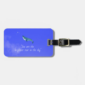 Étiquette À Bagage Baleine volante