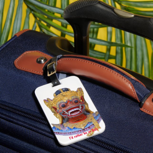Étiquette À Bagage Bali (Insitu Rectoal 1)