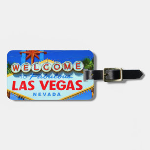 Étiquette À Bagage Balise Bagage Customisé Las Vegas