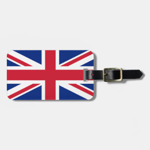 Étiquette À Bagage Balise Bagage du drapeau britannique