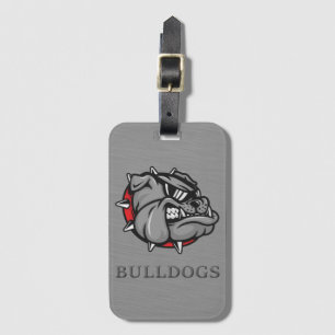 Étiquette À Bagage Balise Bagage Mascotte Bulldogs