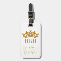 Balise bagage sur mesure HRH Royal Crown