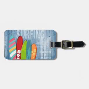 Étiquette À Bagage Balise Bagage Surfboards