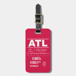 Étiquette À Bagage Balise bagages ATL de l'aéroport international d'A