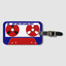 Balise Bande de la cassette Balise Bleu/Rouge