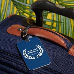 Étiquette À Bagage Balise Boujee Blue Sprinkle Luggage