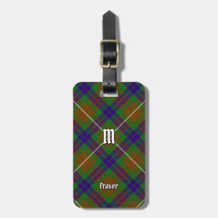Étiquette À Bagage Balise Clan Fraser Chasse Tartan Luggage