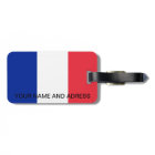 Balise de bagage avec Drapeau de France