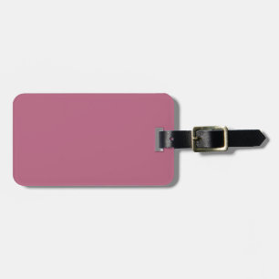 Étiquette À Bagage Balise de bagage Brown et rose de deux tons