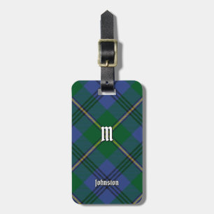 Étiquette À Bagage Balise de bagage Clan Johnston Tartan