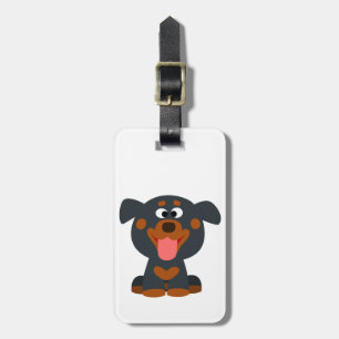 Étiquette À Bagage Balise de bagage de bébé Rottweiler