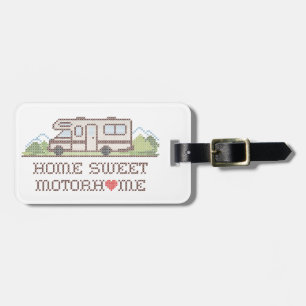 Étiquette À Bagage Balise de bagage de la maison Sweet Motor Home
