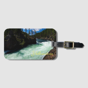 Étiquette À Bagage Balise de bagage de la rivière Yellowstone