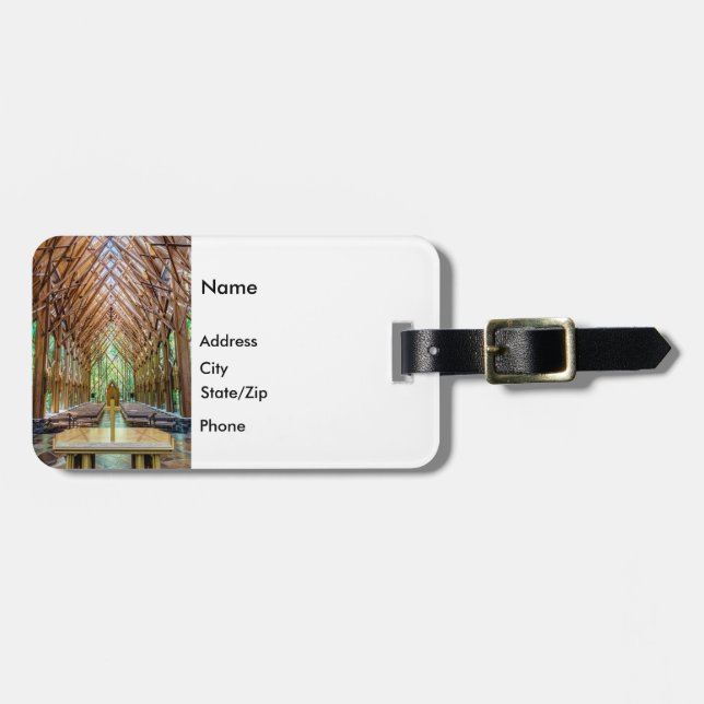 Étiquette À Bagage Balise de bagage de l'autel (Devant horizontal)