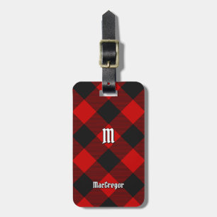 Étiquette À Bagage Balise de bagage de MacGregor Rob Roy Tartan