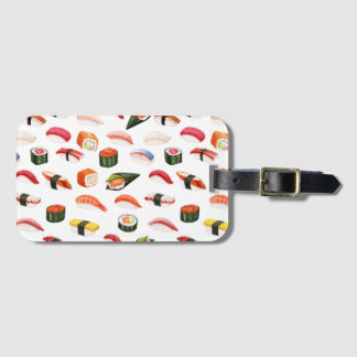 Étiquette À Bagage Balise de bagage de voyage Sushi