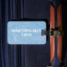 Balise de bagage d'équipage bleu pour les domestiq