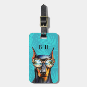 Étiquette À Bagage Balise de bagage Doberman