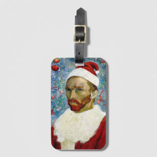 Étiquette À Bagage Balise de bagage du père Noël
