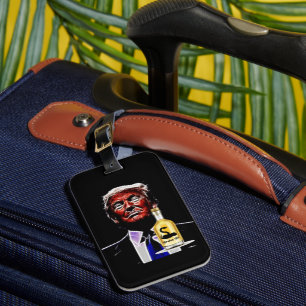 Étiquette À Bagage Balise de bagage du vendeur d'huile de serpent