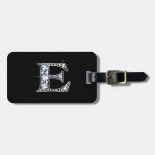 Étiquette À Bagage Balise de bagage E Faux-"Diamond Bling"