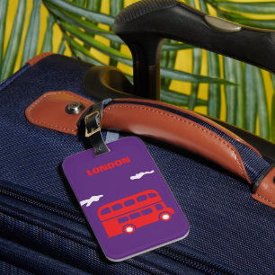 Étiquette À Bagage Balise de bagage en acrylique de Londres