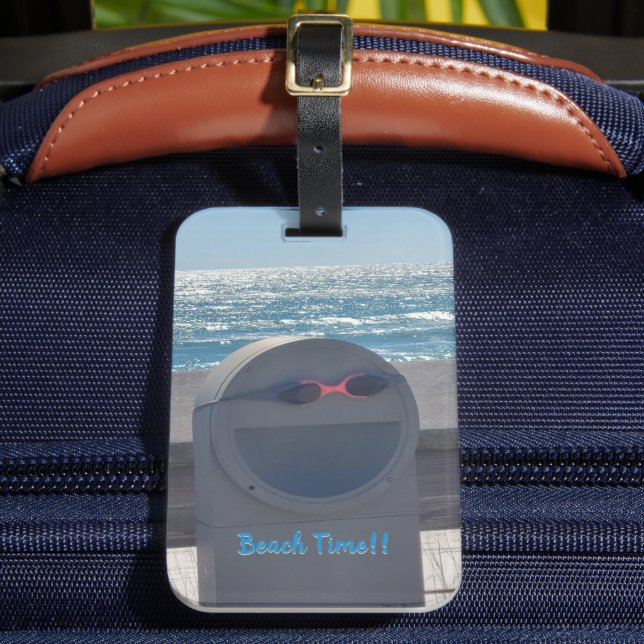 Étiquette À Bagage Balise de bagage en acrylique personnalisable (Insitu Rectoal 2)
