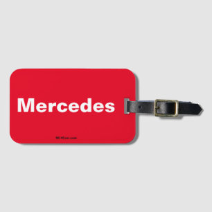 Étiquette À Bagage Balise de bagage Mercedes