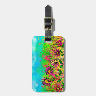 Étiquette À Bagage Balise de bagage mignonne