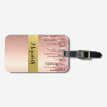 Balise de bagage monographique personnalisée