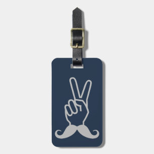 Étiquette À Bagage Balise de bagage personnalisée pour Moustache gagn