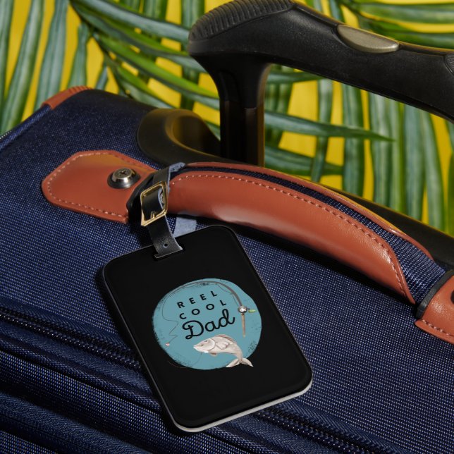 Étiquette À Bagage Balise de bagage Reel Cool Papa (Insitu Rectoal 1)