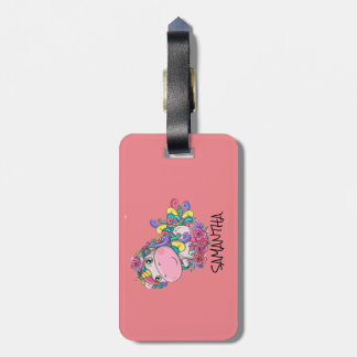 Étiquette À Bagage Balise de bagage rose de la soirée Unicorn