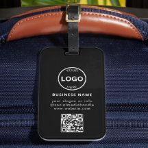 Balise de bagage simple moderne Qr Code Business L