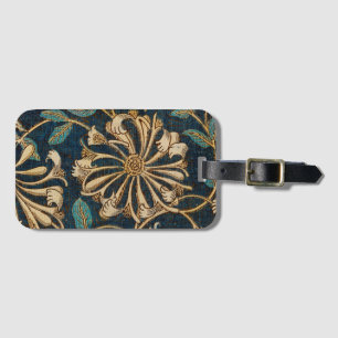 Étiquette À Bagage Balise de bagage William Morris avec carte d'adres