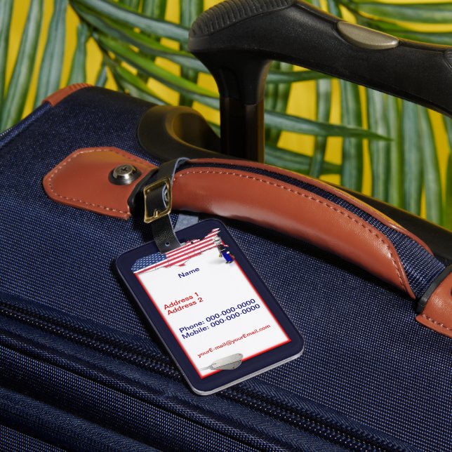 Étiquette À Bagage Balise de bagages maritimes (Insitu Rectoal 1)
