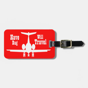 Étiquette À Bagage Balise de bagages Whimsical Personnalisé de l'avio