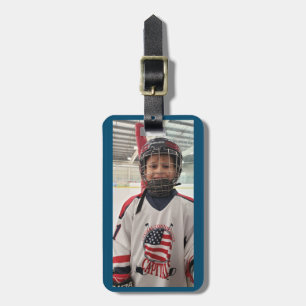 Étiquette À Bagage Balise de hockey personnalisé