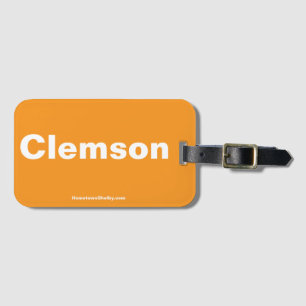 Étiquette À Bagage Balise de sac Clemson