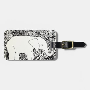 Étiquette À Bagage balise Elephant Travel
