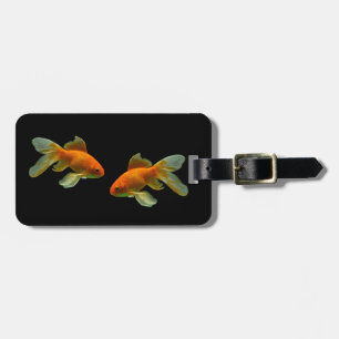 Étiquette À Bagage Balise Fancy Goldfish Bagage