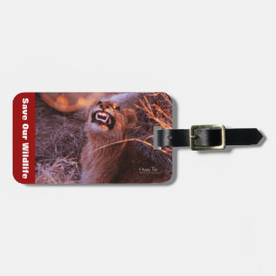 Étiquette À Bagage Balise Joyeux Tau Save Our Wildlife Luggage